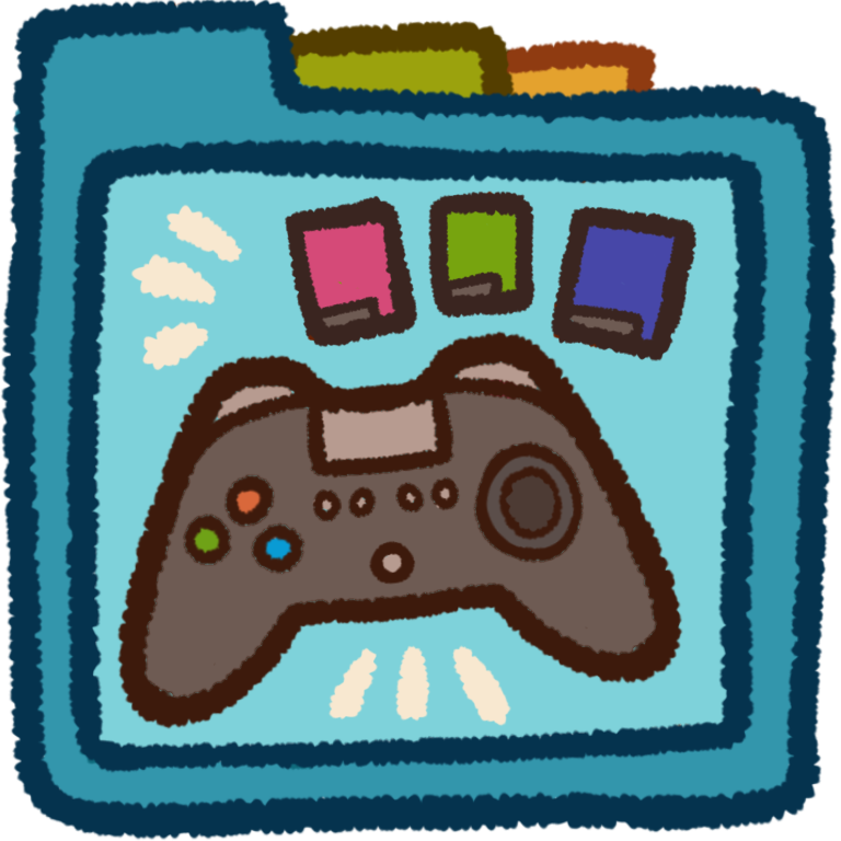 videogame controller with a red a green and a blue cartridge.